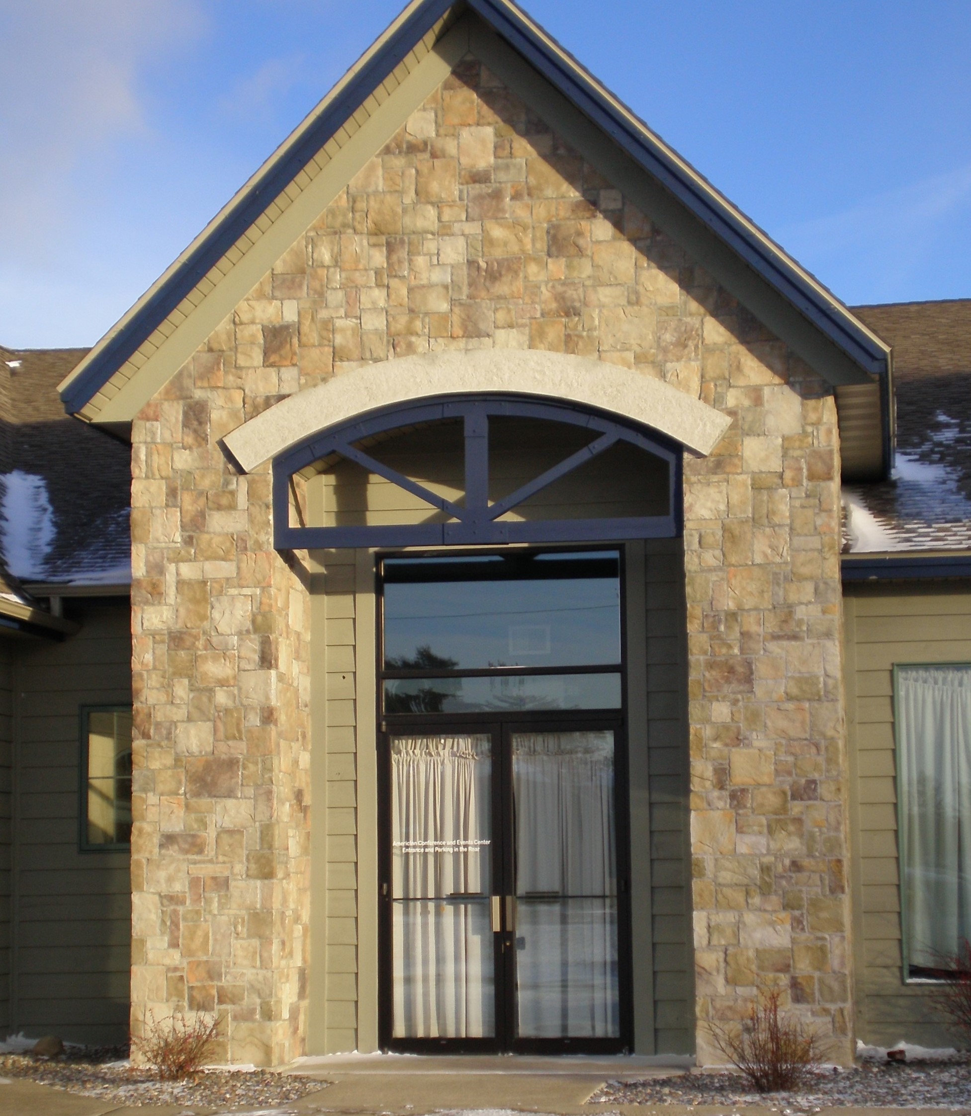 Cultured Bucks County Castle Stone Exterior