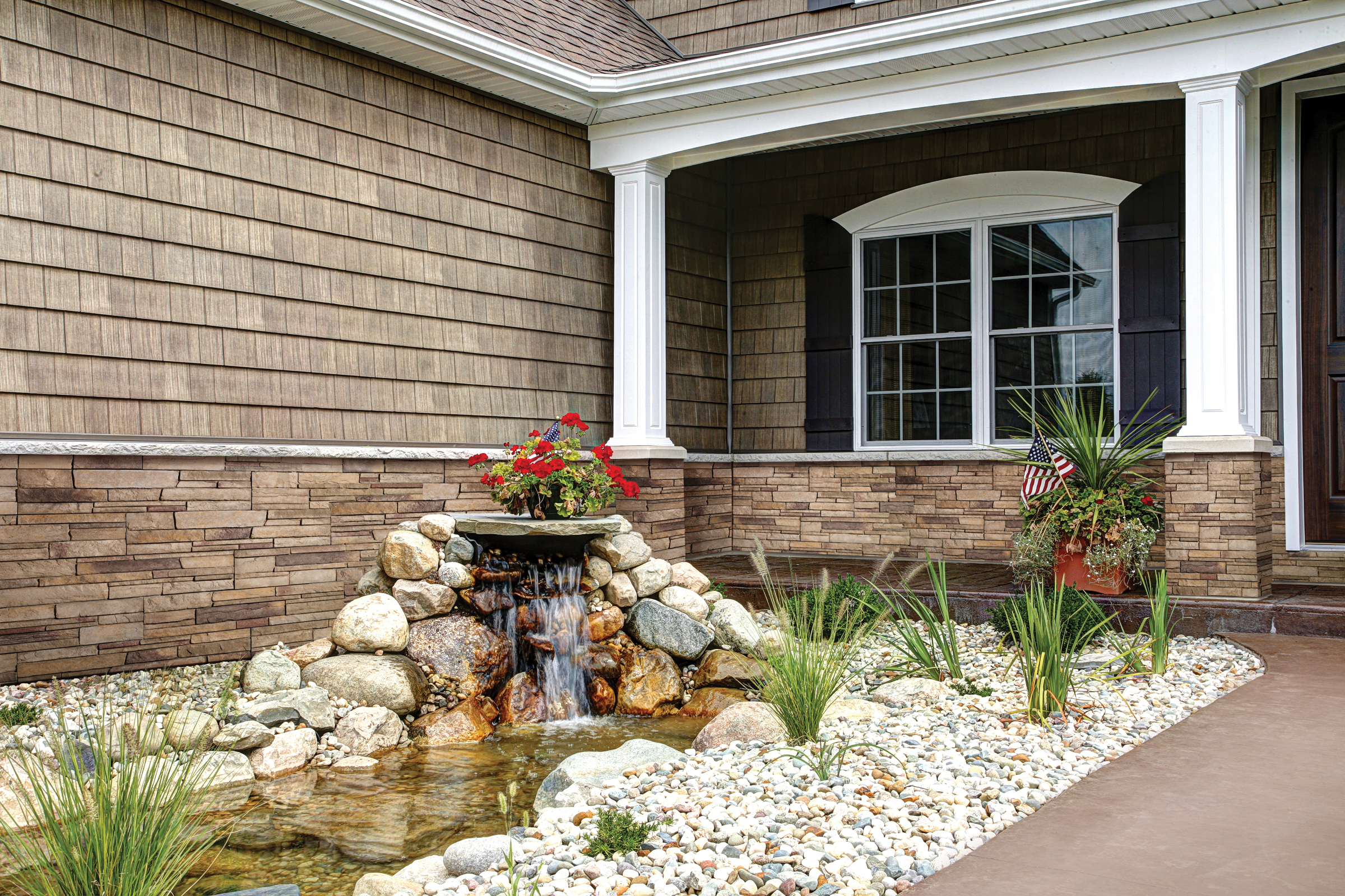 Proline Versetta Stone Plum Creek Ledgestone Exterior