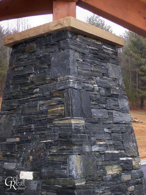 Get Real Gatlinburg Natural Ledgestone Exterior