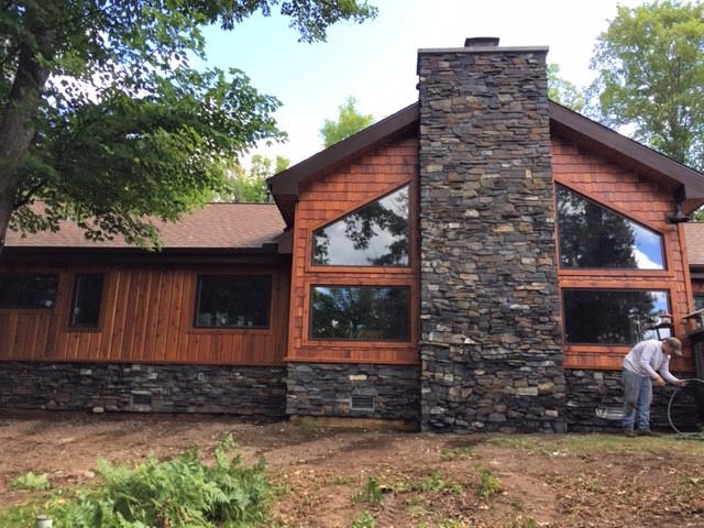 Get Real Cyotee Grey Ledgestone Exterior