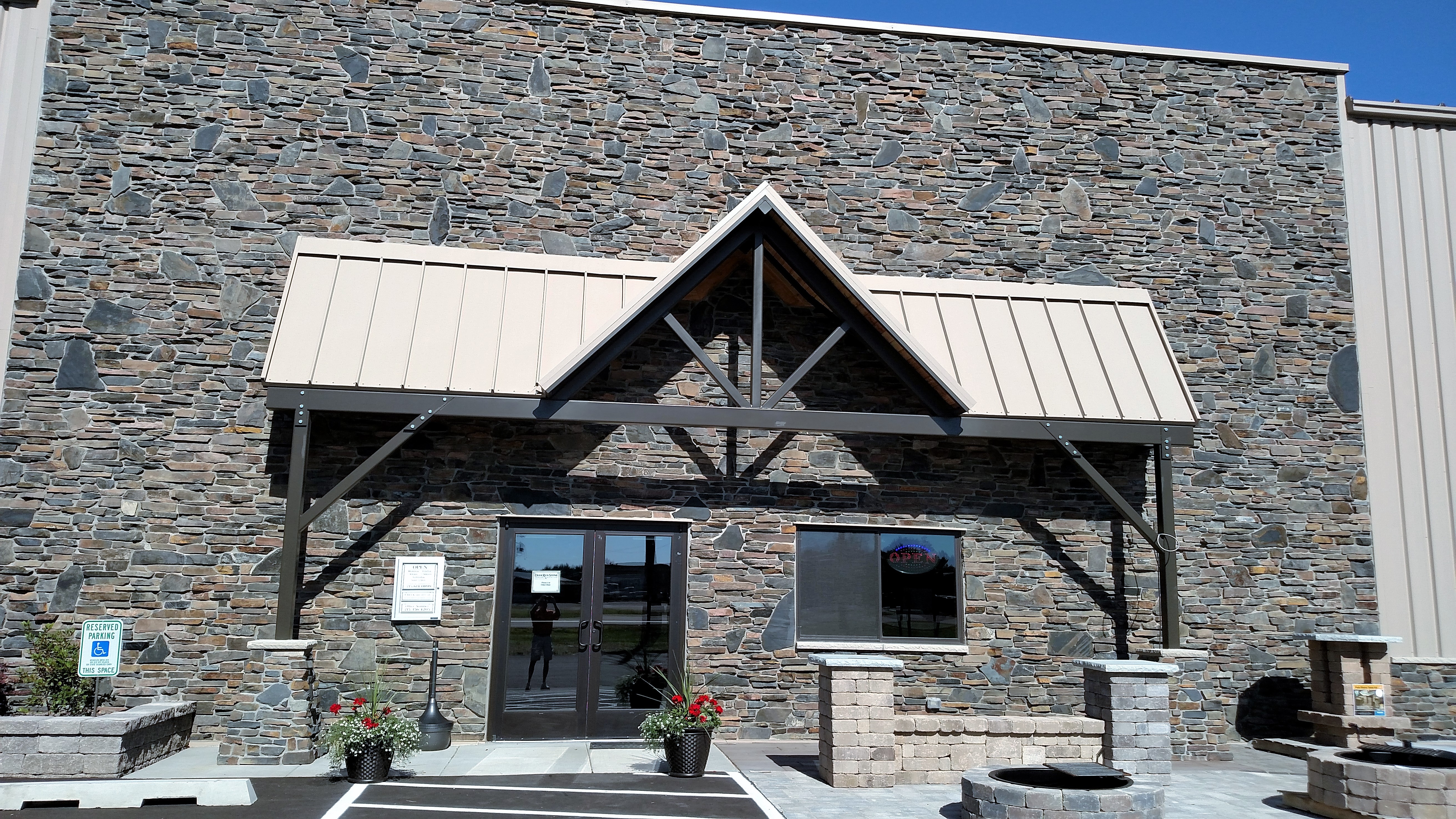 Glacial Stone Adobe Exterior