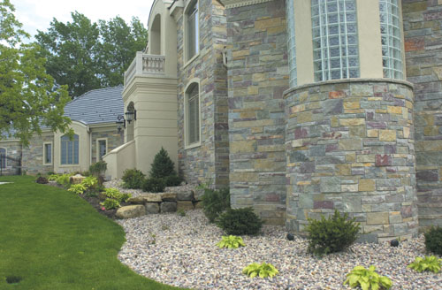 Halquist Splitface Granite Exterior