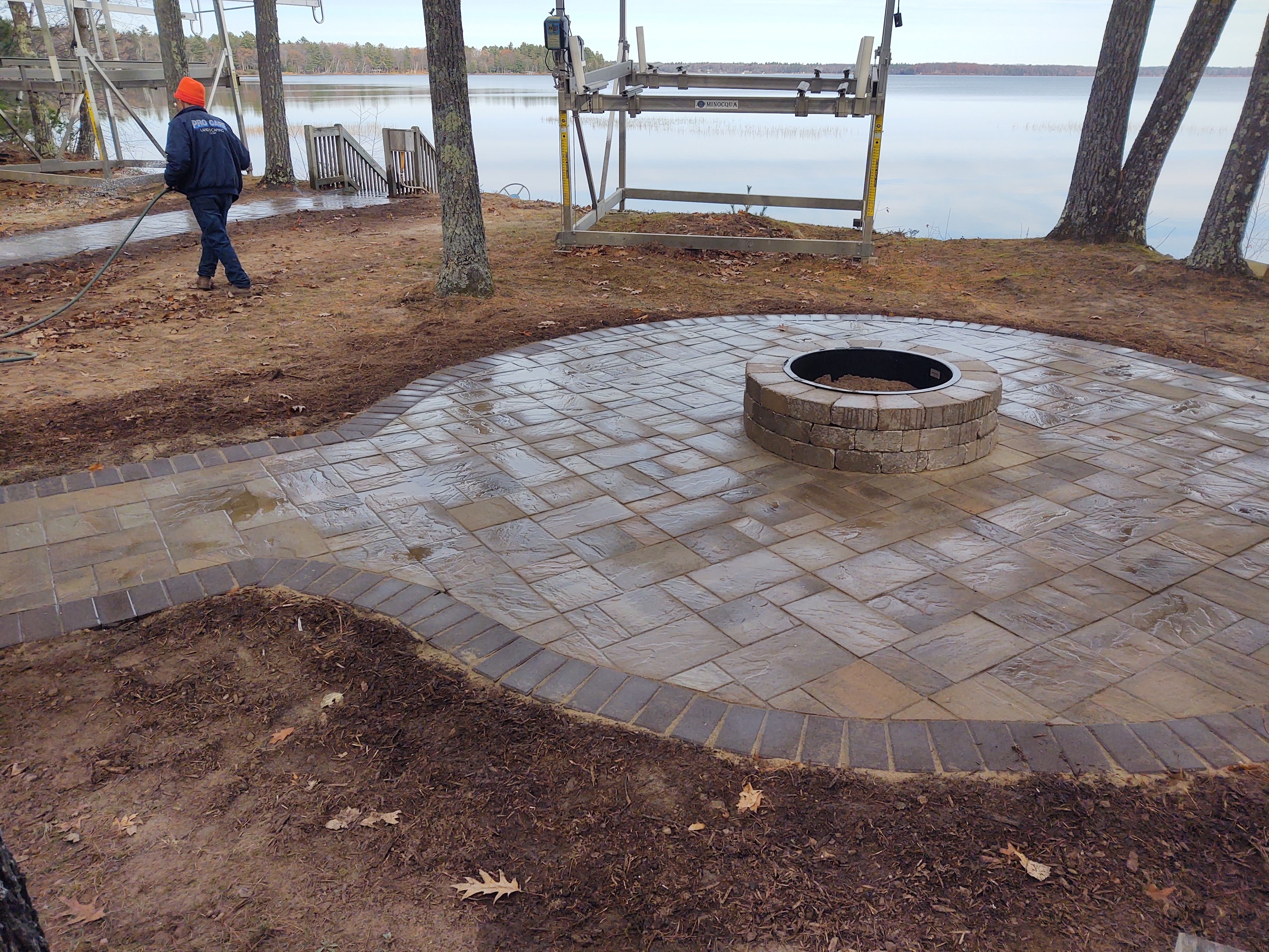 RCP beechwood taho and brown holland pavers