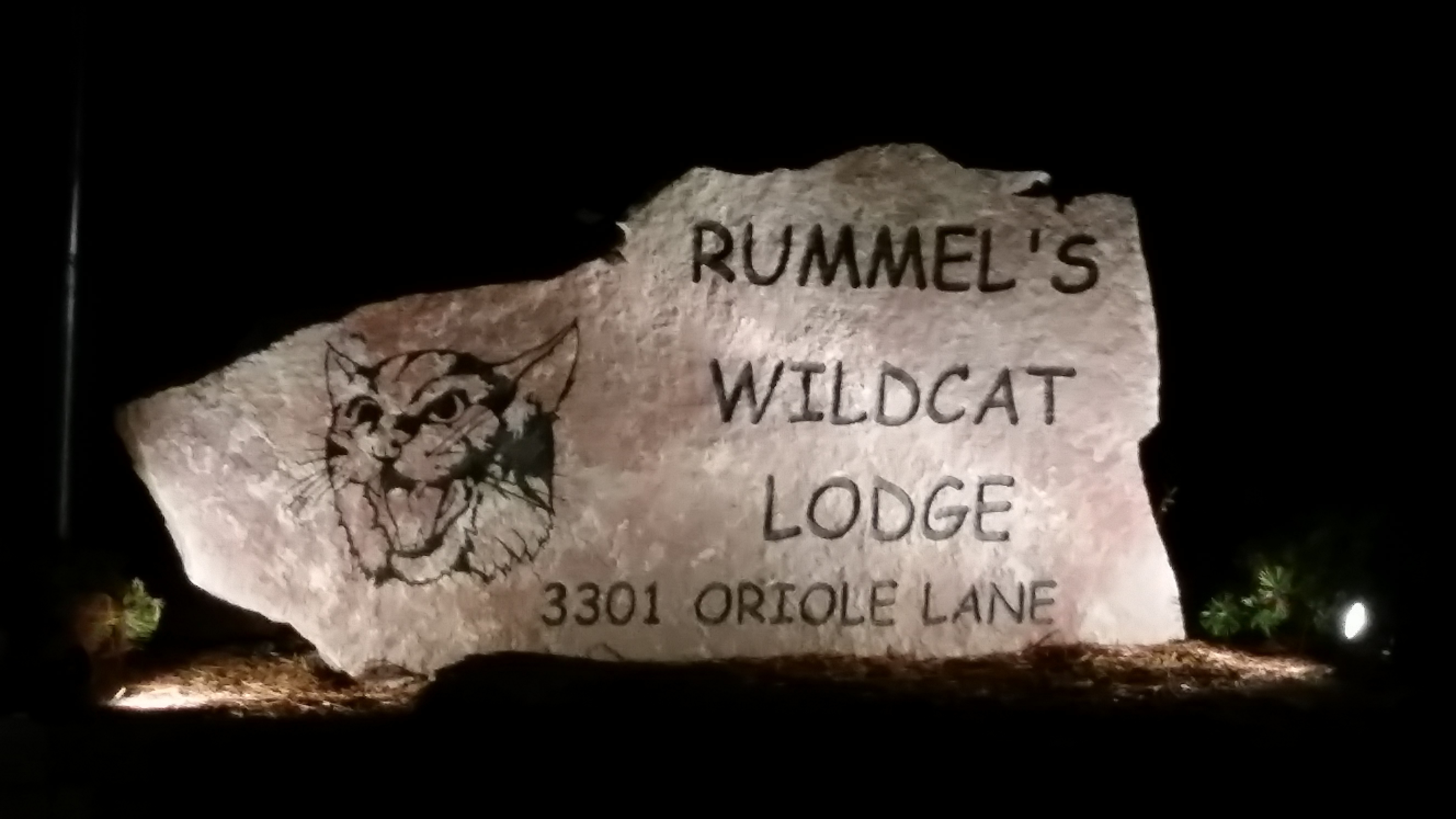 Natural Engraved Stone Signs