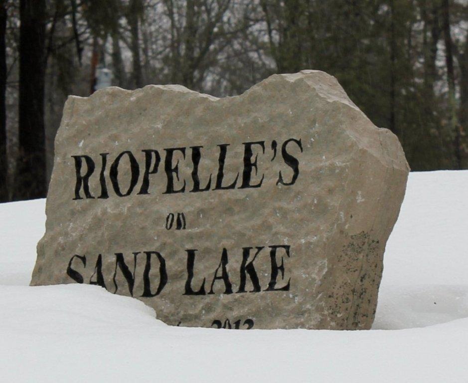 Natural Engraved Stone Signs