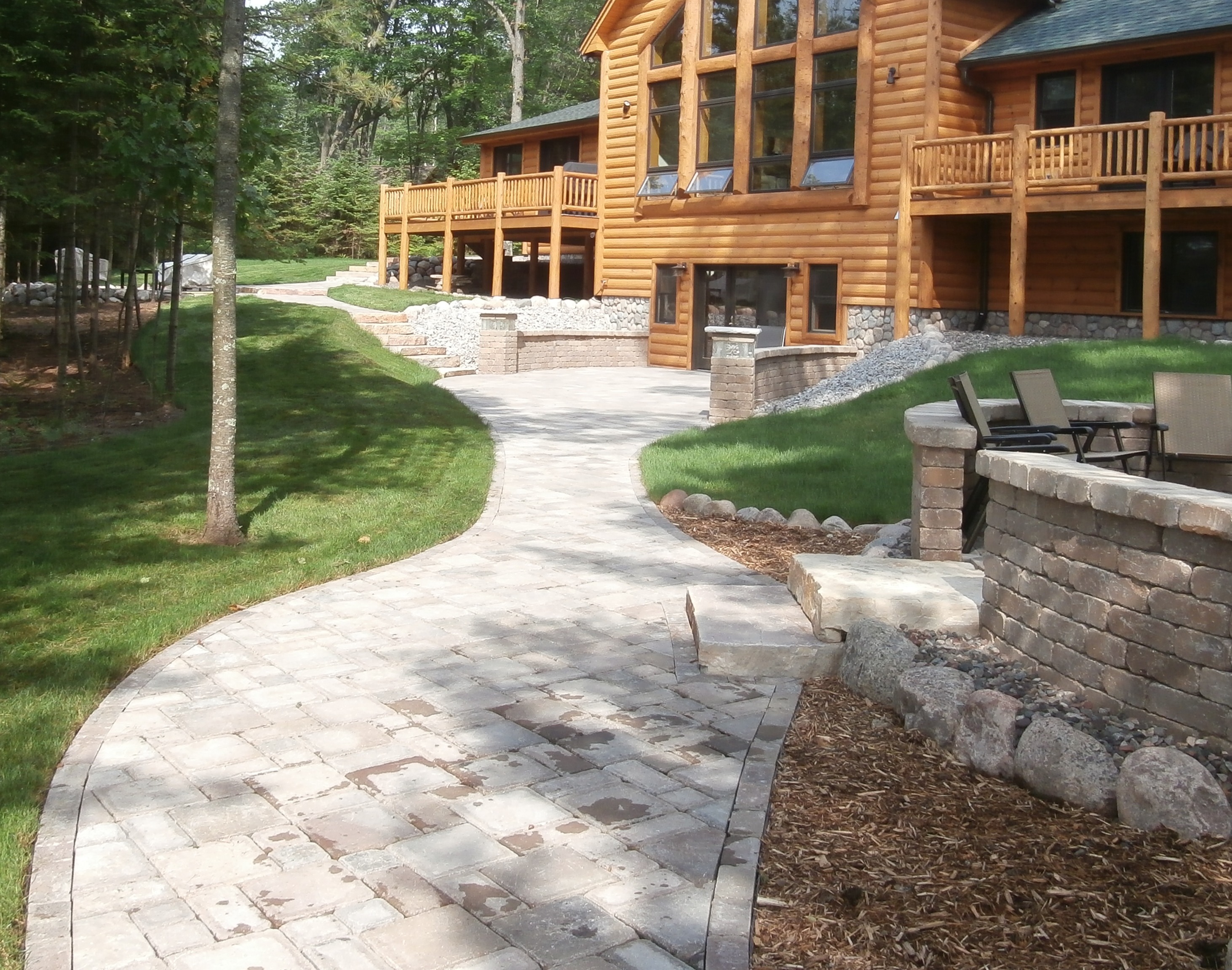 RCP Antique brown verano pavers