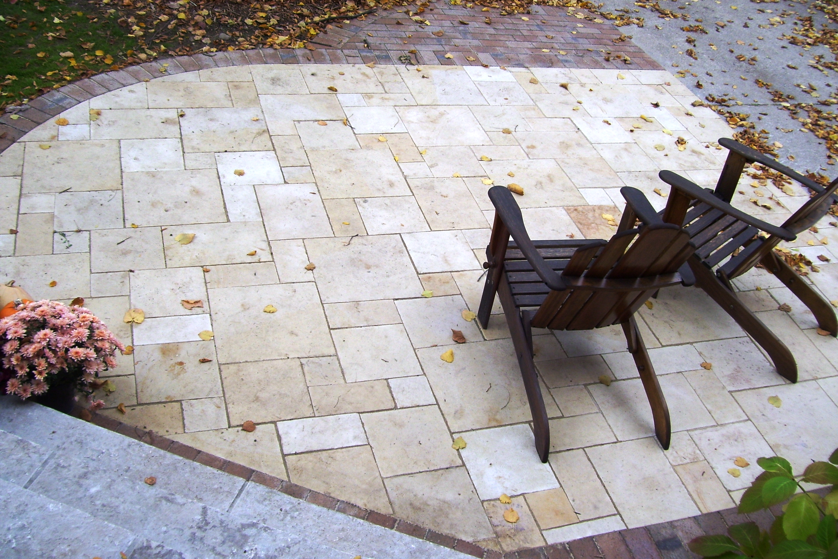 eden stone valders rustic paver patio