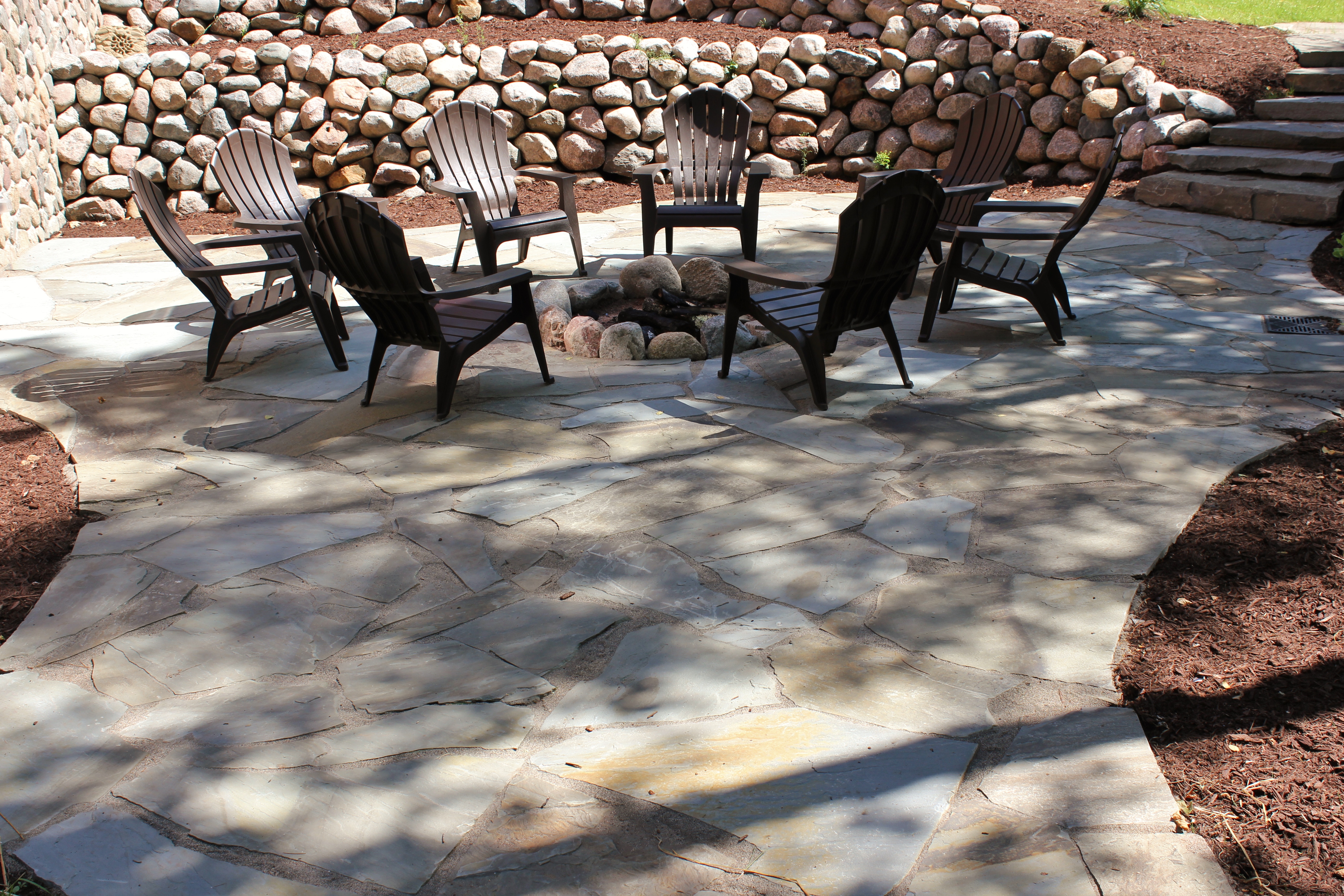 Hepco full color flagstone patio