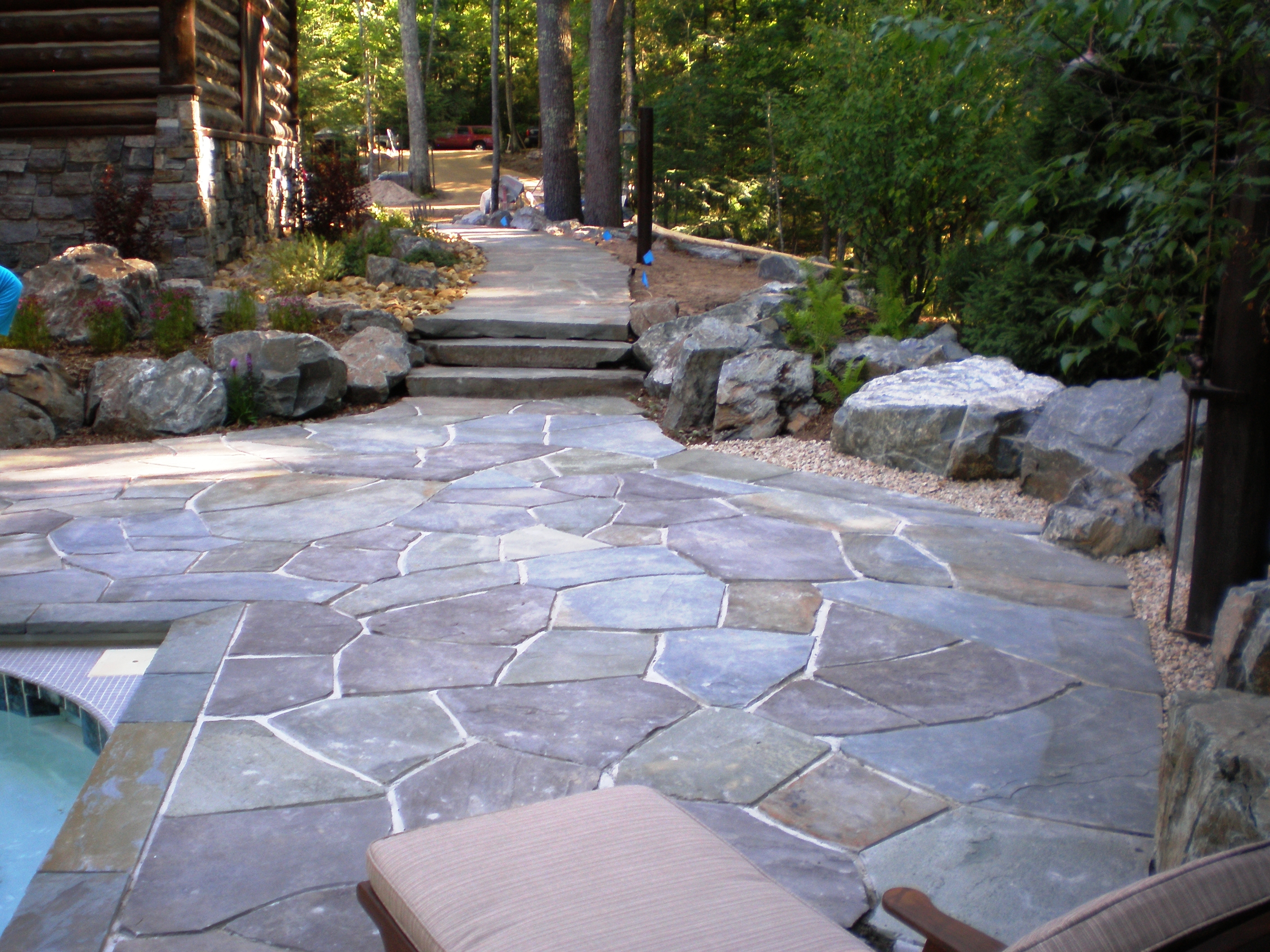 hepco full color flagstone patio