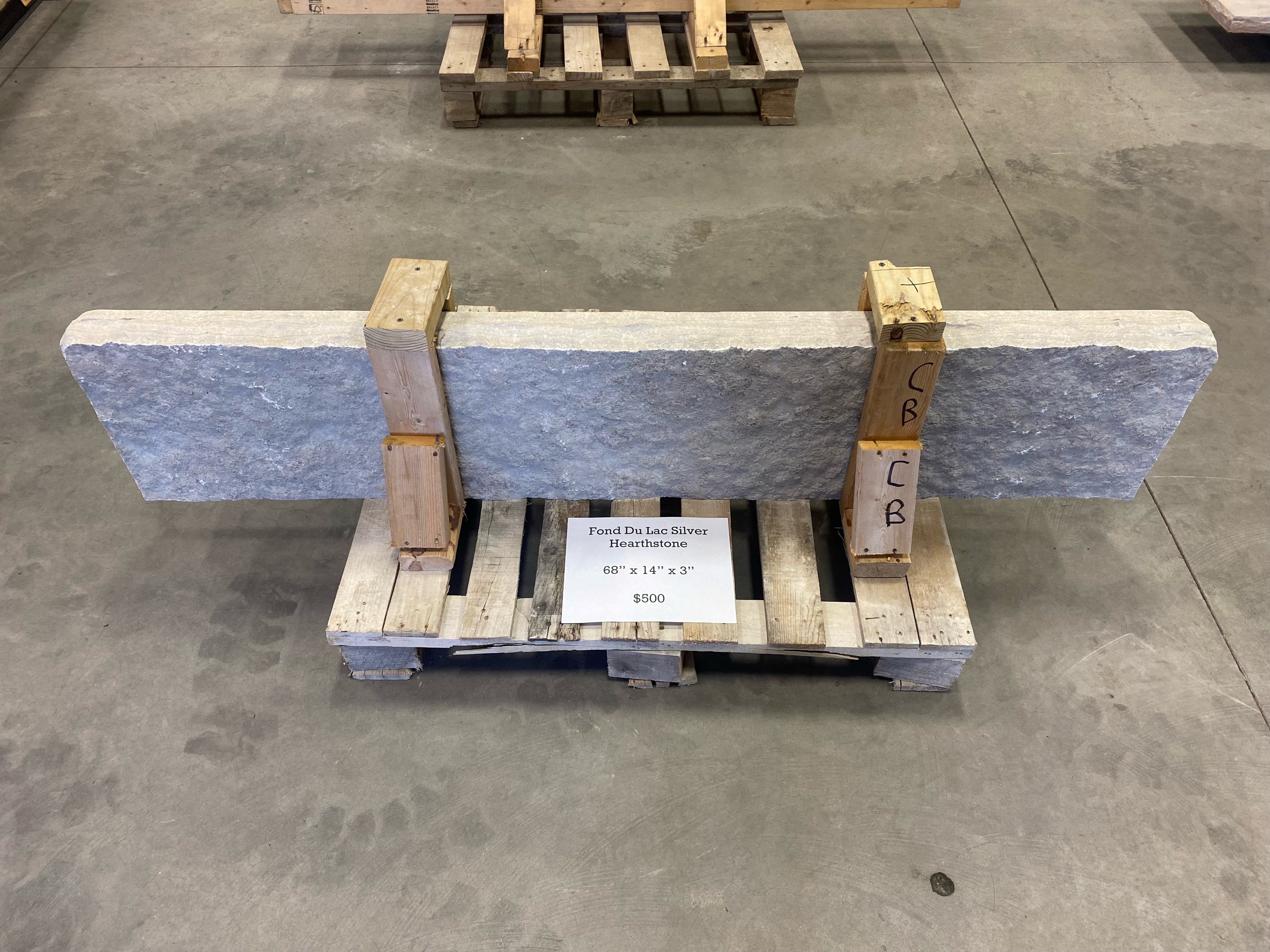 Cut stone samples